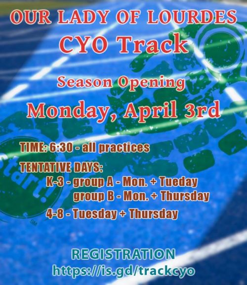 invitation to register for OLL CYO track