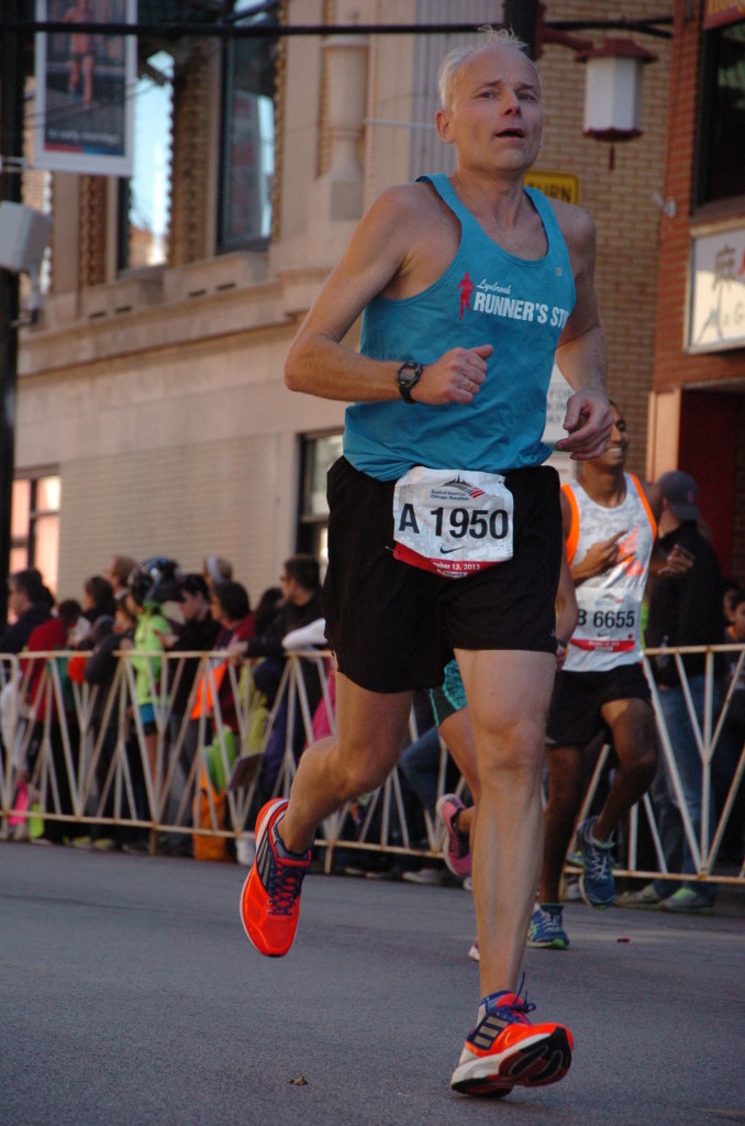 Jan Kasal running chicago marathon